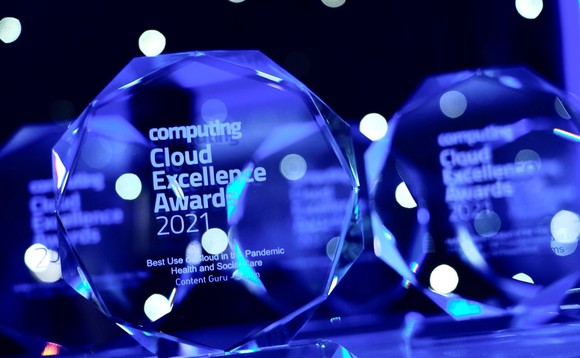 Cloud Excellence Awards 2021 trophies